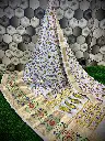 Kora SIlk Banarsi  Saree    