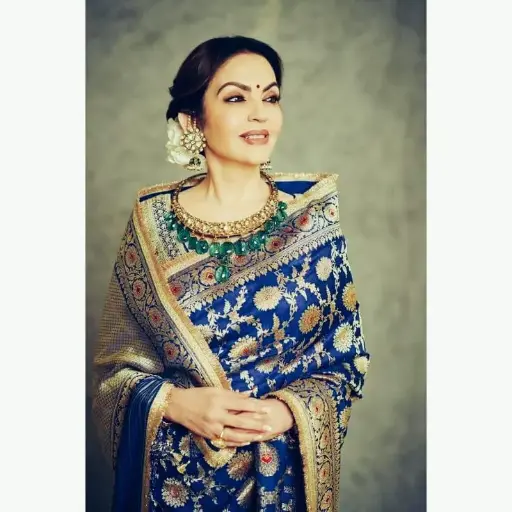 Nita Ambani / Banarsi Katan Pure Silk 