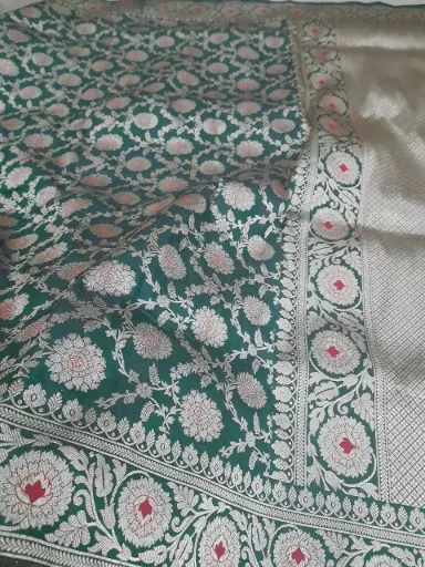 Nita Ambani Design/Banarsi Katan Pure Silk 