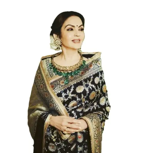 Nita Ambani Design/Banarsi Katan Pure Silk   